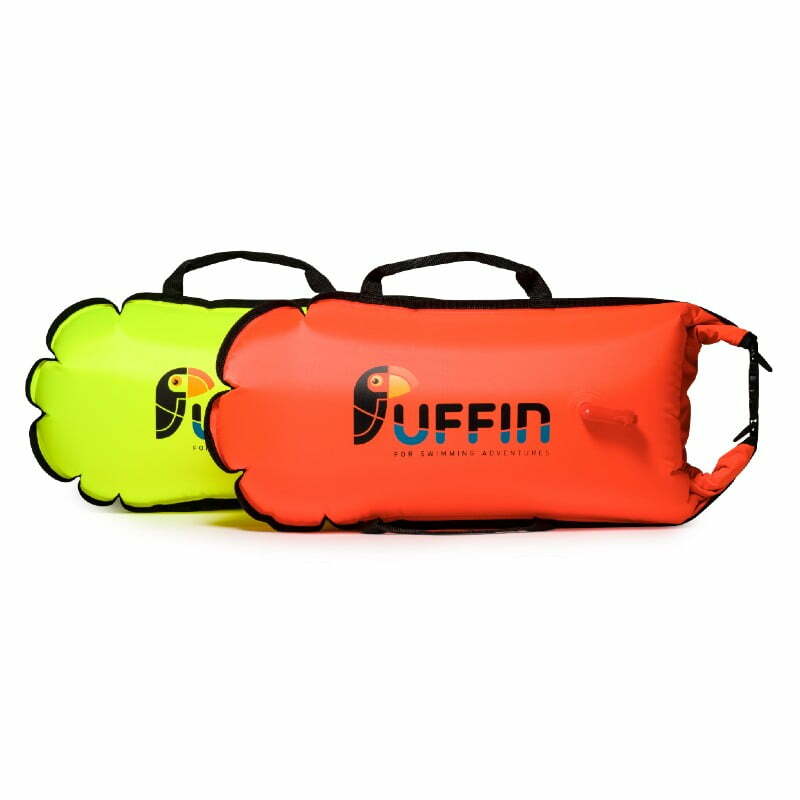 BILLY Eco15 Biodegradable DRYBAG FLOAT  PUFFIN Open Water Swim Buoy Tow Float 