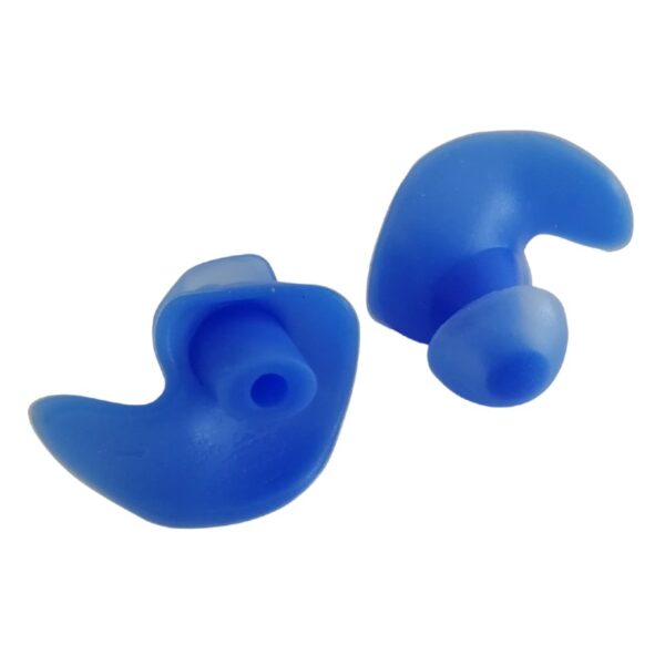Shell earplugs for swimming - blue
